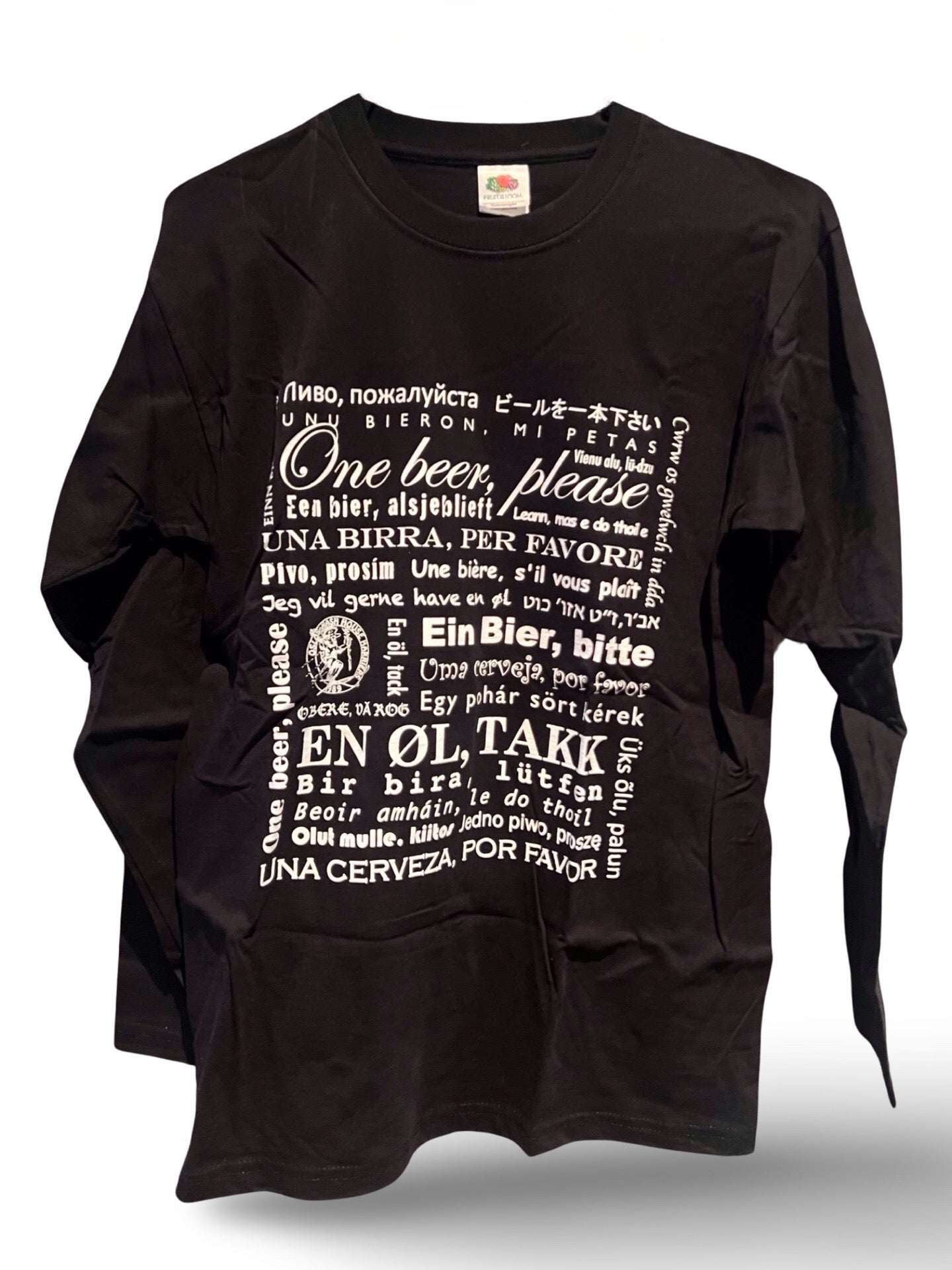 T Shirt One beer long + short sleeve