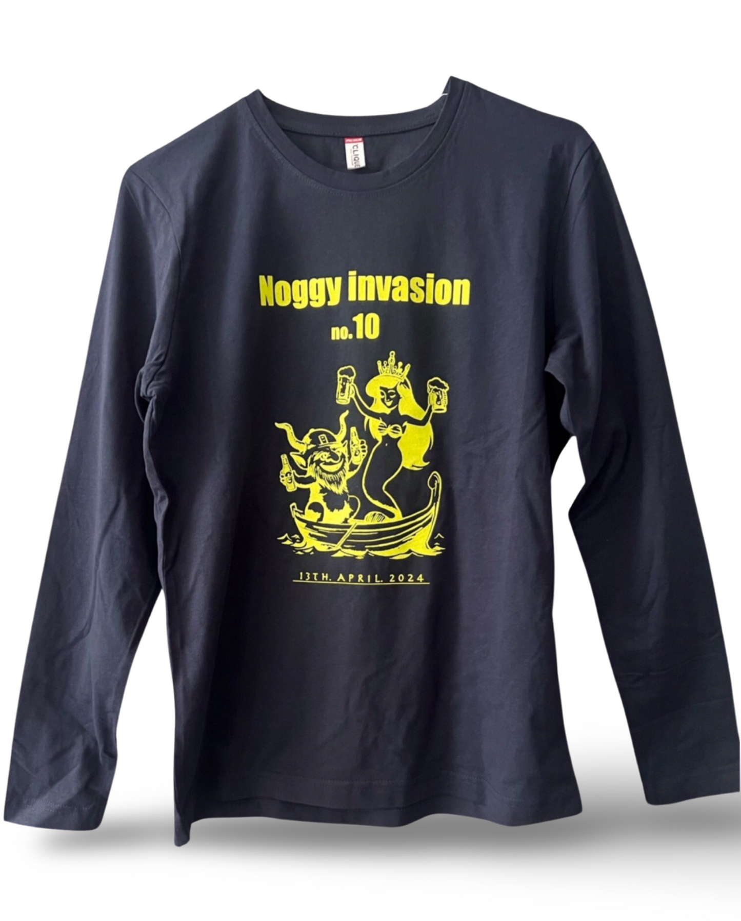 A Long sleeve cotton t shirt for the Noggy invasion no.10